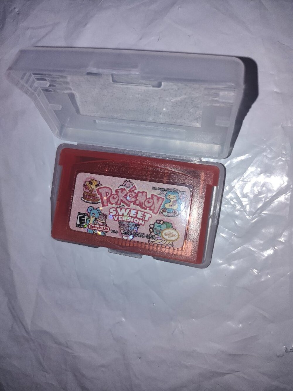 Pokemon Sweet Version Game Boy Gameboy Advance GBA